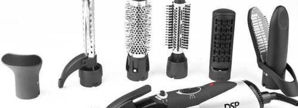 7 in 1 Multi-Purpose Hair Dryer and Styler - Dsp 7in1 Hair Curler Dryer & Style