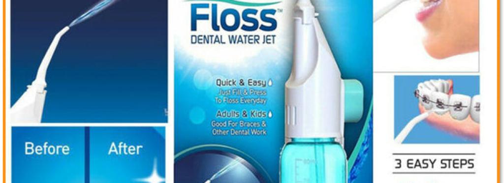 Portable Power Dental Floss Cleaner