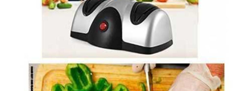 Electric knife sharpener 2 opening