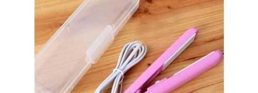 Mini Hair Straightener 374 Fahrenheit Temperature Degree