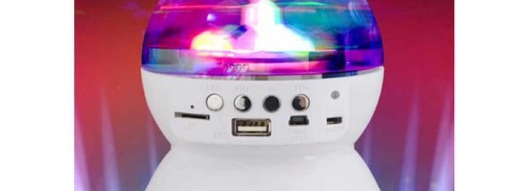 Disco Ball Bluetooth Wireless Speaker H-Trez Disco Ball Light - ball crystal lights disco & speaker Bluetooth wireless