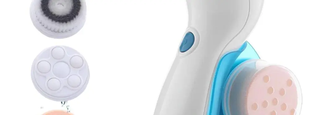 Electric Facial Cleaning Brush and Massage 4 in 1 Facial Cleaning Brush