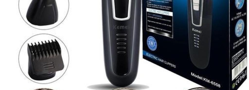 Kemei hair clippers beard clipper rechargeable - km-6558