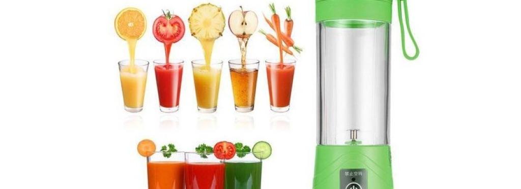 Portable juice blender with rechargeable battery - 380 ml Portable And Rechargeable Battery Juice Blender
