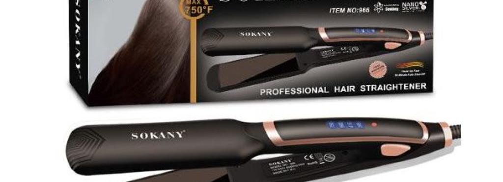 Sokany hair straightener 966