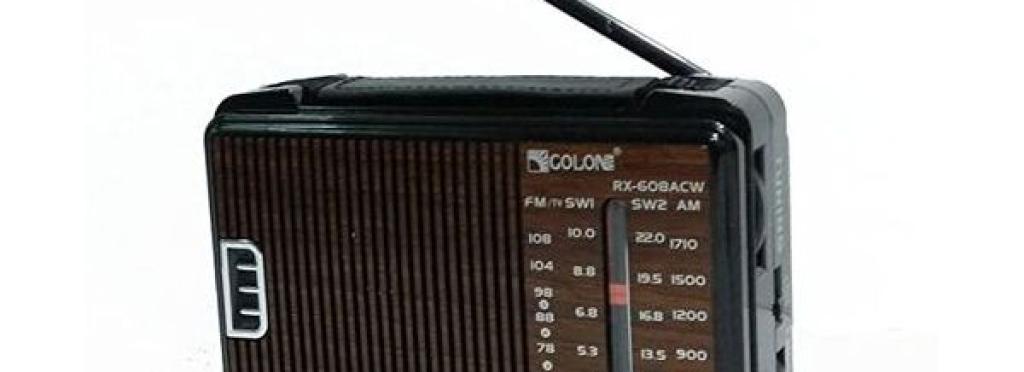 Golon Classic Small Radio Electric Powered 608 - Brown