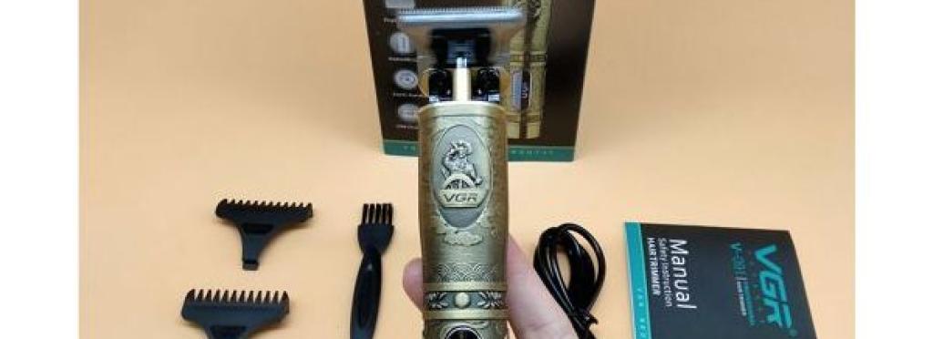 VGR Professional Hair Trimmer with LED Screen
