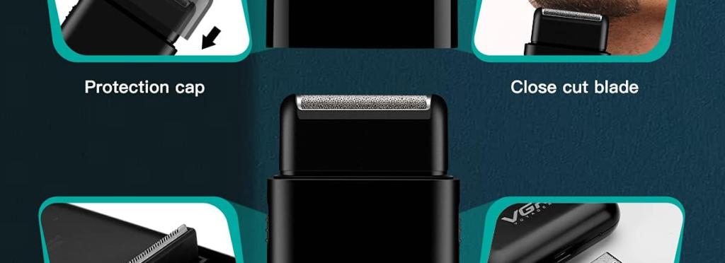 Beard Trimmer - Small Professional Works with Charging VGR 390