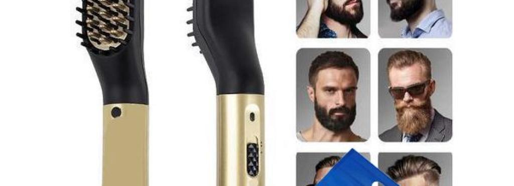 Men's hair straightening iron