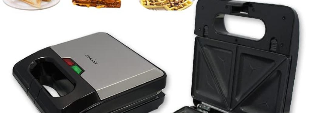 Sokany Sandwich Maker 3 in 1 KJ-303