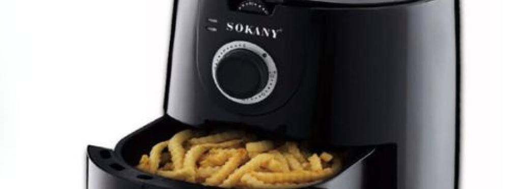 Best Sokany 5L 1500 watts air fryer AF-002 - health and deliciousness without oil
