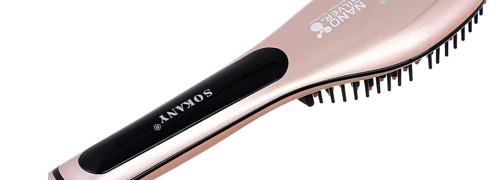 Sokany SK-1006 electric hair straightening brush