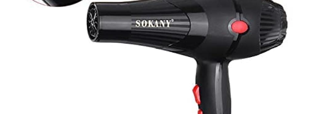 Sokany 2600W hair dryer for drying and straightening HS3210
