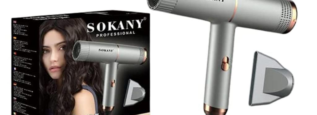 Sokany 1600W hair dryer SK-2220 - silver