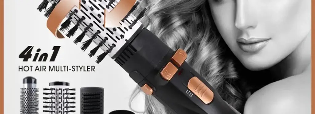 4-in-1 hair brush - Enzo EN-746