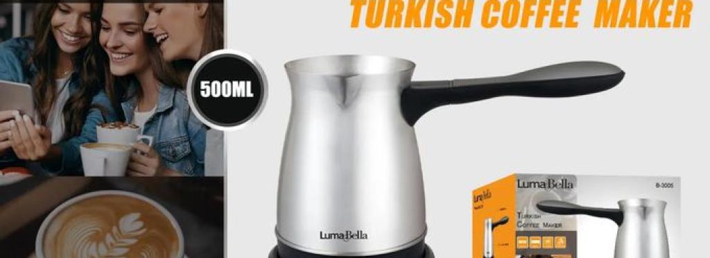 Luma Bella B3005 - Turkish coffee maker made from stainless steel 600 watts - 500 ml