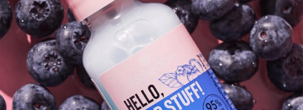 Essence blueberry serum for the face hello good stuff for hydration and filling wrinkles - 30 ml