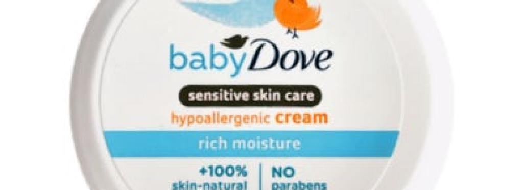 Dove Baby Moisturizing Cream for Sensitive Skin for Face and Body - 50 ml