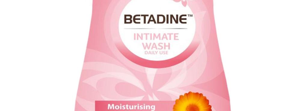 Betadine Intimate Cleanser for Sensitive Areas and Moisturizer - 250ml