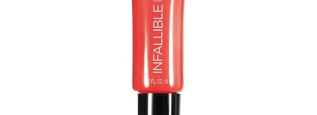 L'Oreal Paris Infallible Peach Glossy Lipstick - 320 Coral