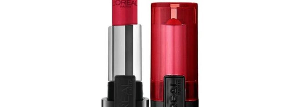 Cherry Red Lipstick L'Oréal Paris Infallible Le Rouge - 312 Ravishing Red