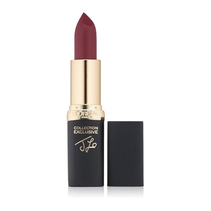 Velvet Red Lipstick L'Oréal Paris Clear Riche Exclusive - 705 Berry Matte Pink