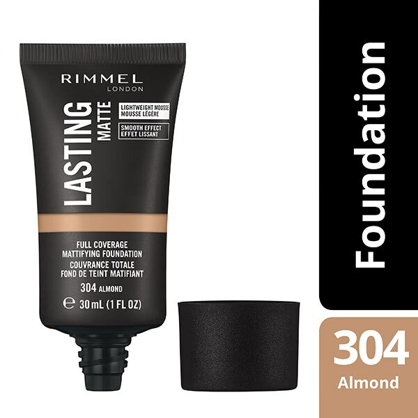 Rimmel Lasting Finish Matte Foundation - 304 Almond