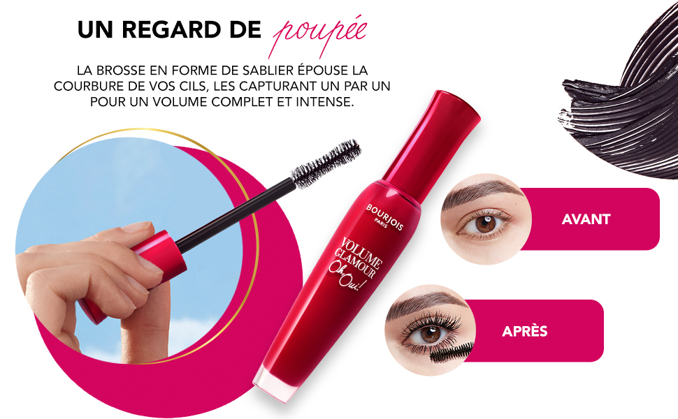Bourgeois Volume Glamour Oh Oui Mascara - 01 Black — image 2