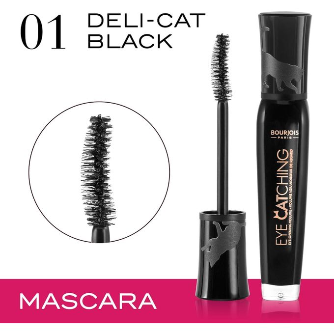 Bourgeois Eye Catching Mascara - 01 Daily Cat Black — image 2