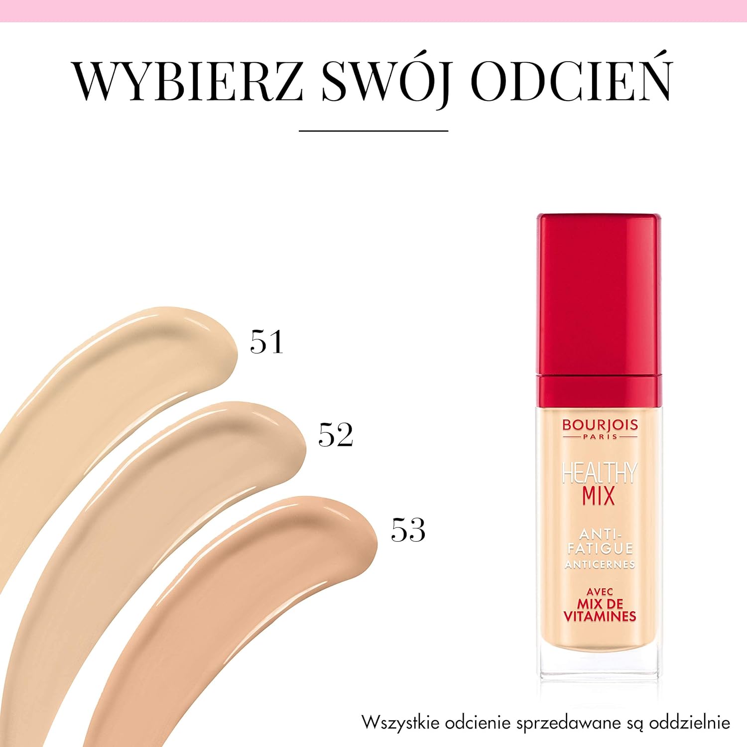 Bourjois Healthy Mix Concealer Full Cover - 51 Light — image 3