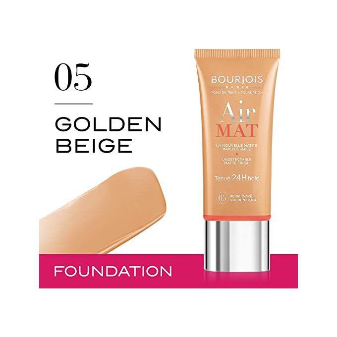 Bourjois Air Mat Foundation 24-Hour Finish - 05 Golden Beige — image 2