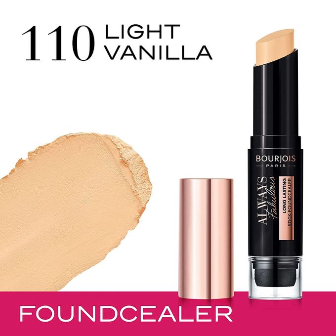 Bourjois Always Fabulous 24-Hour Foundation & Concealer Pen 2 in 1 - 110 Light Vanilla — image 2