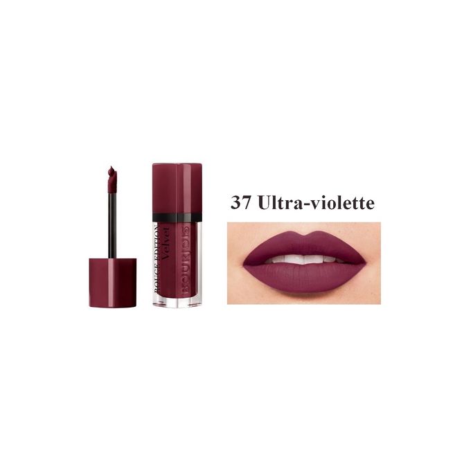 Bourgeois Matte Liquid Velvety Lipstick - 37 Super Purple — image 2