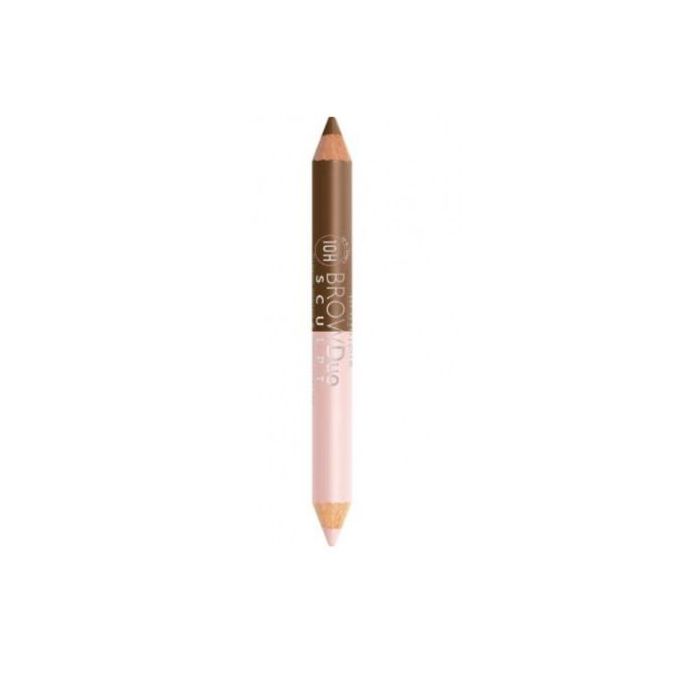 Bourjois 2-in-1 Brow Pencil and Highlighter - 22 Chestnut