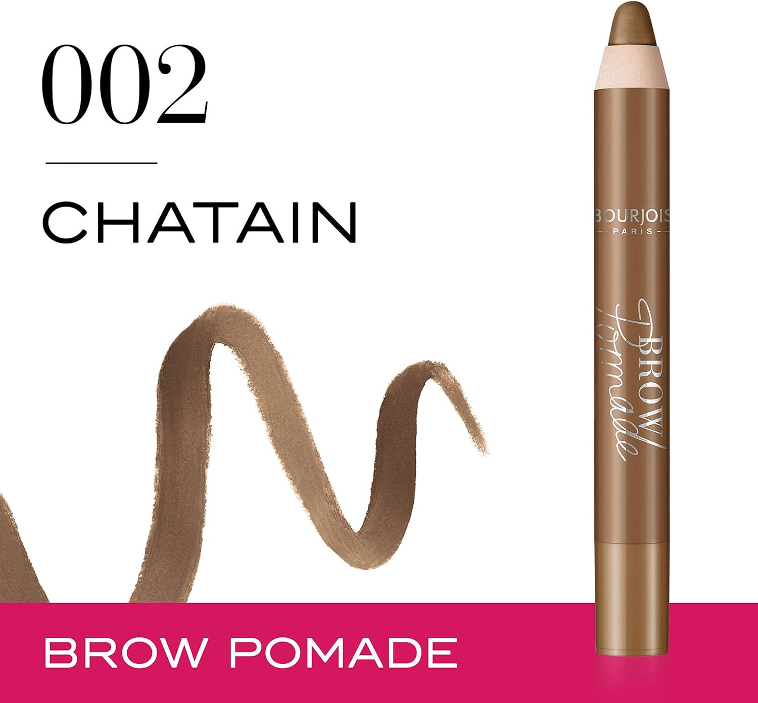 Bourgeois Pro Pomade Eyebrow Pencil - Chestnut 02