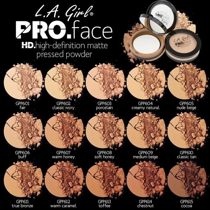 LA Girl Pro Face Pressed Powder 615 — image 3