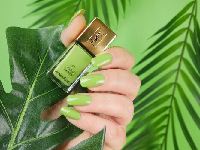 Yves Saint Laurent lacquer manicure 87 green - 10 ml — image 2