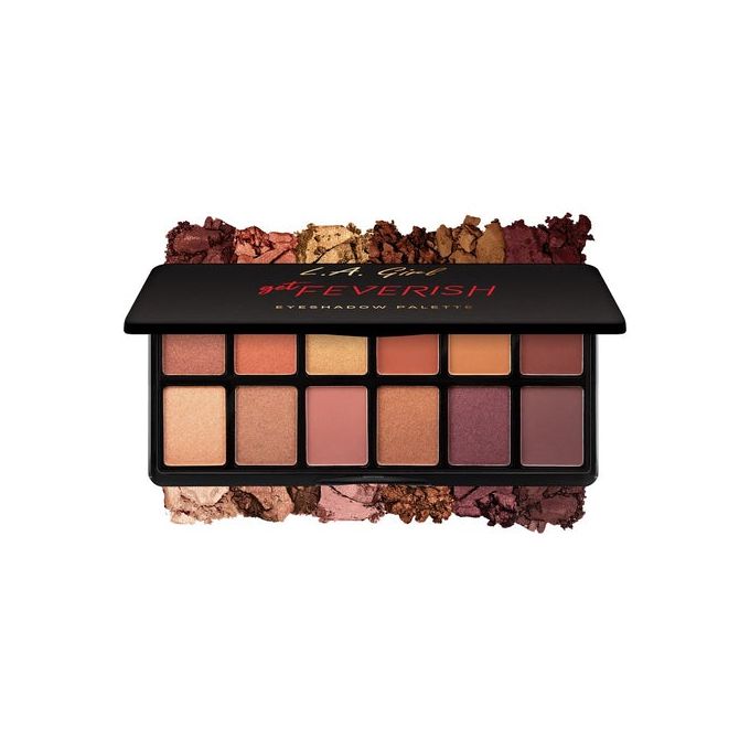 LA Girl earthy color eyeshadow palette GES415