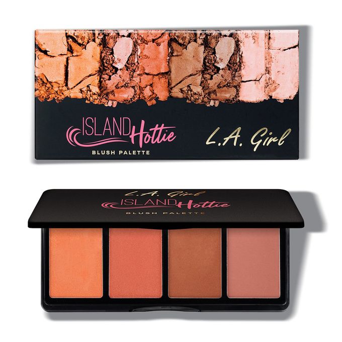 LA Girl blush palette GES421 Island Hottie