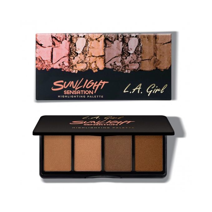 LA Girl Fanatic highlighter palette Sunlight Sensation GBL427 — image 2