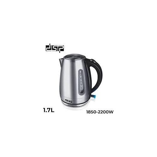 DSP 2200 watts 1.7 liters stainless steel electric water kettle model KK1137