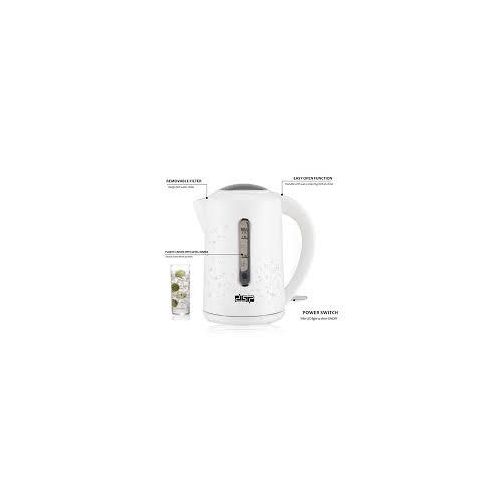 DSP fast electric kettle 1.7 liters 2200 watts white model KK1112