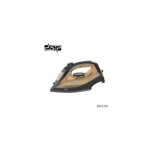 DSP 1600W Steam Iron, KD1349 - Ceramic Plate, Removable Water Tank