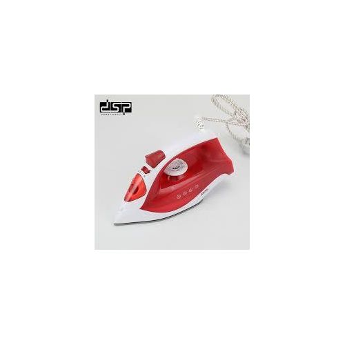 DSP 1800-2200W Steam Iron, Model KD1128 - Ceramic Plate, Removable Water Tank