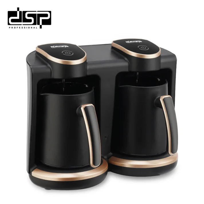 DSP KA3049 Turkish Coffee Maker 400 watts - 250 ml capacity, permanent filter, heat-resistant
