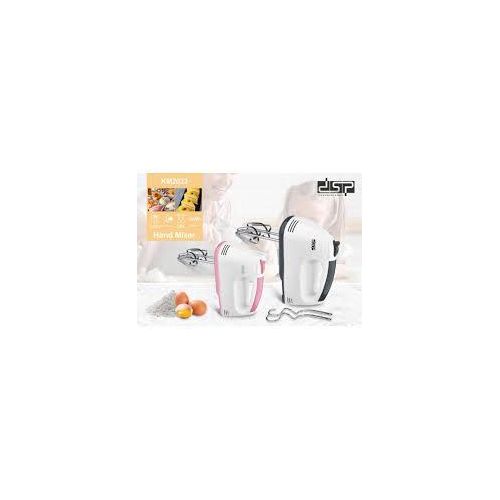 DSP Handheld Mixer KM2033 with 120W Power, Egg, Soup, White