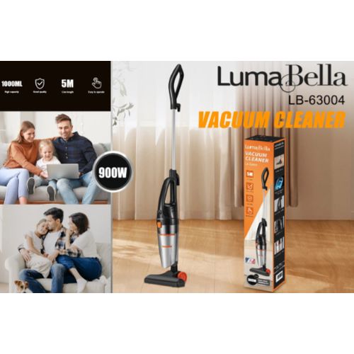 Luma Bella Cordless Portable Vacuum 900W (LB-63004) - Upright or Handheld - Washable Filters