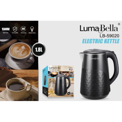 Luma Bella Electric Kettle 1.8L - 1500W Model B-59020