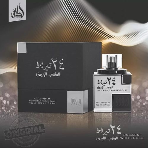 Lattafa 24 Karat White Gold Eau de Parfum by Lattafa - For Unisex — image 2