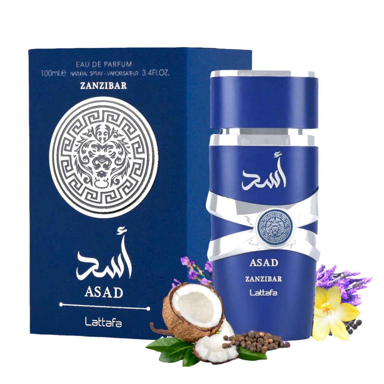 Lattafa Zanzibar Lion Eau De Parfum by Lattafa – For Men
